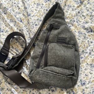 Vera Bradley Gray Crossbody Bag